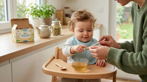 Thé pour bébé : ce qu'il faut savoir avant d'en donner à votre enfant