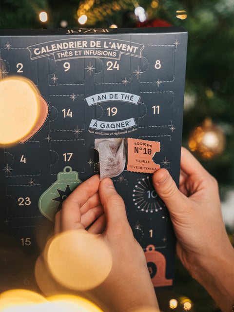 🎄 Calendrier de l’Avent INZAÏ Tea – Thés & Infusions